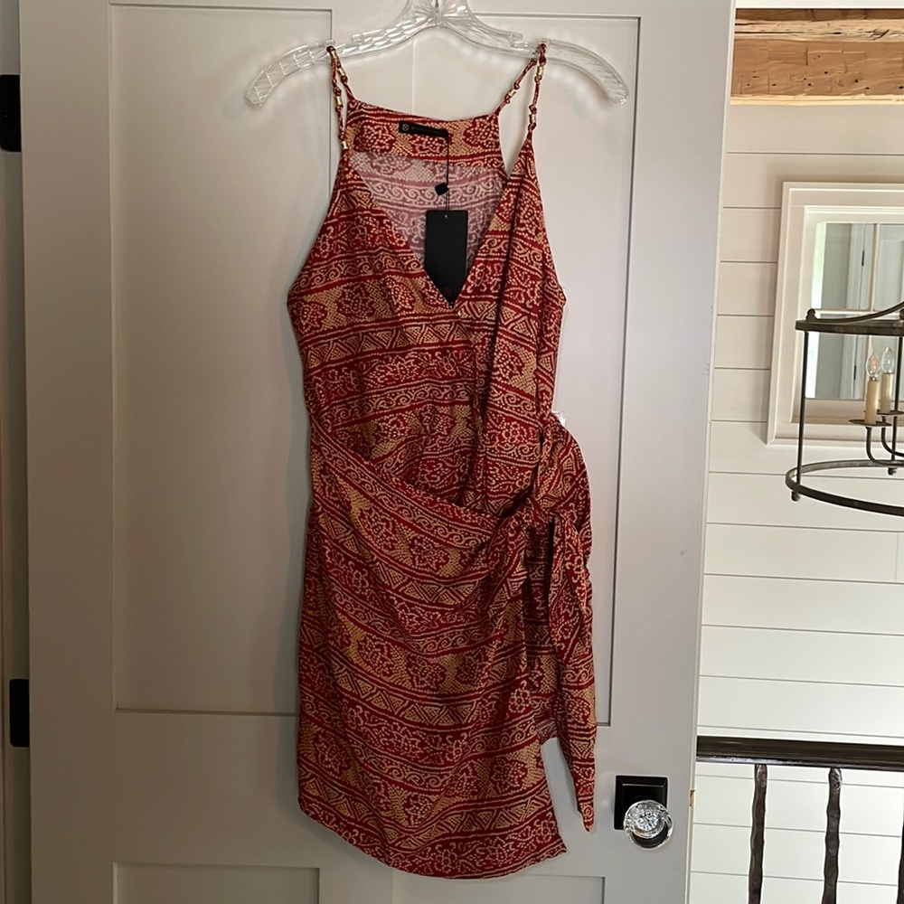 Vic wrap dress size sm